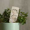 Herb Stripper Plant Marker Stoneware