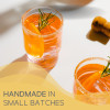 Rhubarb &amp; Ginger Gin with Personalised Presentation Box - Elegant Alcohol Letterbox Gift
