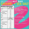 Low-Carb Keto Bars with Caramel & Sea Salt