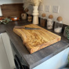 XL Live Edge Olive Wood Chopping Board - RARE James Martin Style Olive Chopping Boards XL Live Edge Olive Wood Chopping Board - RARE James Martin Style Olive Chopping Boards