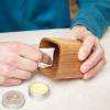 Personalised Solid Oak Christmas Nuts Bowl Or Set