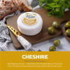 Cheshire - Traditional Creamy Cheshire Cheese - Waxed Truckle 200g
