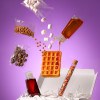Waffle and Toppings Treat Box Letterbox Size
