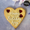Giant personalised Happy Birthday cookie