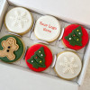 Christmas Biscuits - Christmas Shapes + Logo