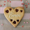 Giant Valentine's Heart Biscuit for him