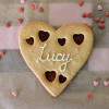 Giant Valentine's Heart Biscuit for her
