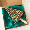 10 x Gift Boxed Chocolate Brownie Christmas Tree