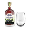 Helen Browning's Organic Sylvan Spirit - Blackcurrant and Glass Gift Set