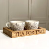 Personalised Tea Cup Tray