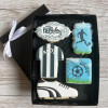 Personalised Football Fan Biscuit Gift