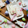 Cute Cotton Tail Bunny Biscuits For Your Easter Basket