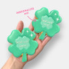 Personalised Good Luck Clover Letterbox Iced Cookie