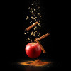 Apple & Cinnamon Porridge Ingredients