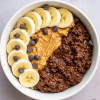 Decadent Double Chocolate Protein Porridge – Vegan, High Protein, and Naturally Delicious