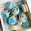 Personalised Design/Text Macarons Box (12 Macarons)