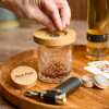 Personalised Cocktail And Whiskey Smoker In Solid Oak