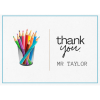 Letterbox Thank You Teacher Card Cake