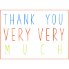 Letterbox Thank You Card Cake