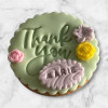 Thank You Personalised Letterbox Vanilla Cookie