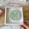 Thank You Personalised Letterbox Vanilla Cookie