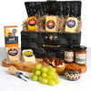 Cheese Hamper Ideal Cheese Gift Set | 5 Cheese Wedges + 2 Chutneys &amp; Crackers