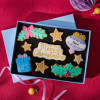 Personalised Just To Say Merry Christmas Letterbox Iced Cookies