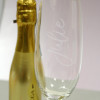 Personalised Name Prosecco Flute & Mini Gold Bottega Prosecco Gift Set
