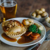 New 6 Piece British Classic Steak & Mince Variety Pies