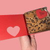 Valentines Brownie Card 'Brownie Points' Gluten Free