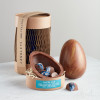 Large Extra Thick Milk Chocolate Easter Egg with Trevethan Gin Rocky Road Chocolates