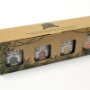Gift pack of 4 marinades , sauces and dips plus a HotChilli sauce.