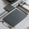 Set Of Four Slate Placemats