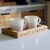 Personalised Tea Cup Tray