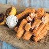 Forman's Salmon Fishfingers with Capers & Lemon Mayonaise Forman's Salmon Fishfingers with Capers & Lemon Mayonaise