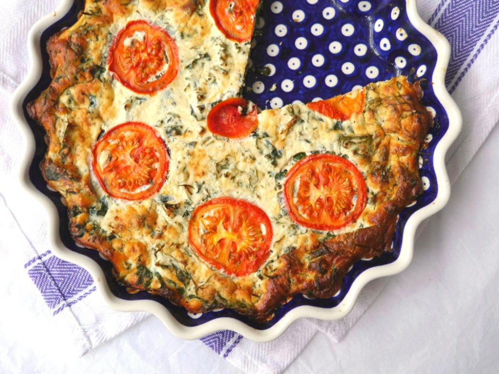 British Food Fortnight: Kale, Dill & Ricotta Pie