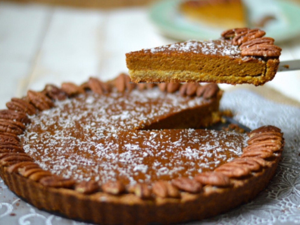 Tiger Nut Pumpkin Pie