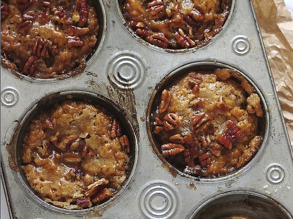 Mini Sweet Potato Pecan Pie Puddings