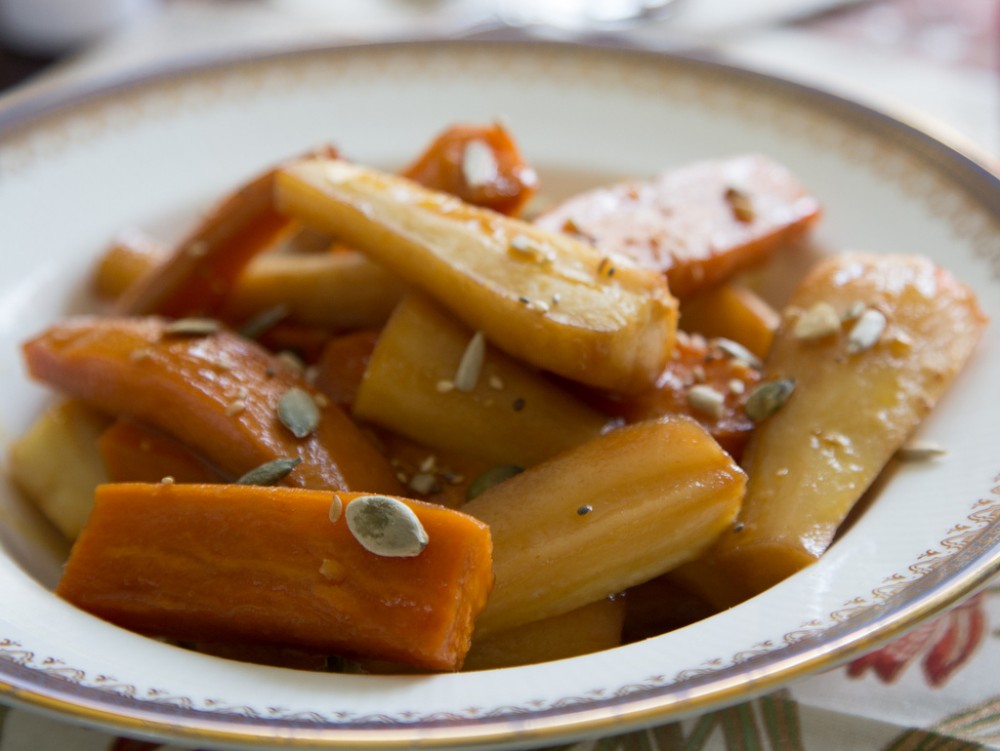 Festive Squash and Parsnip with Brown Butter