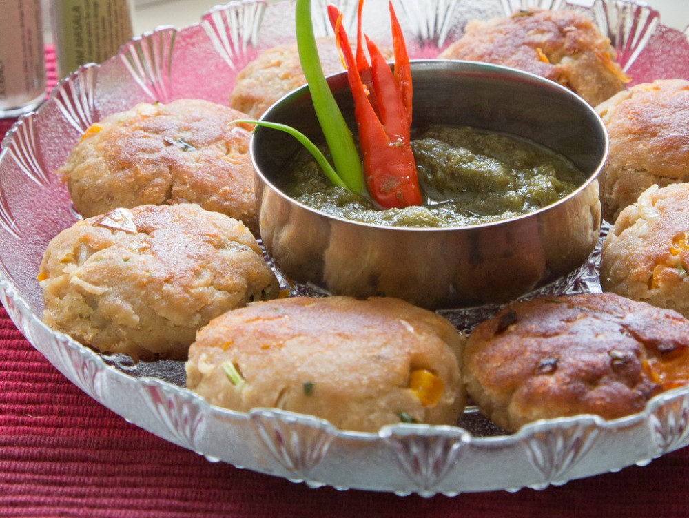 Fish Cutlets with Coriander and Ginger