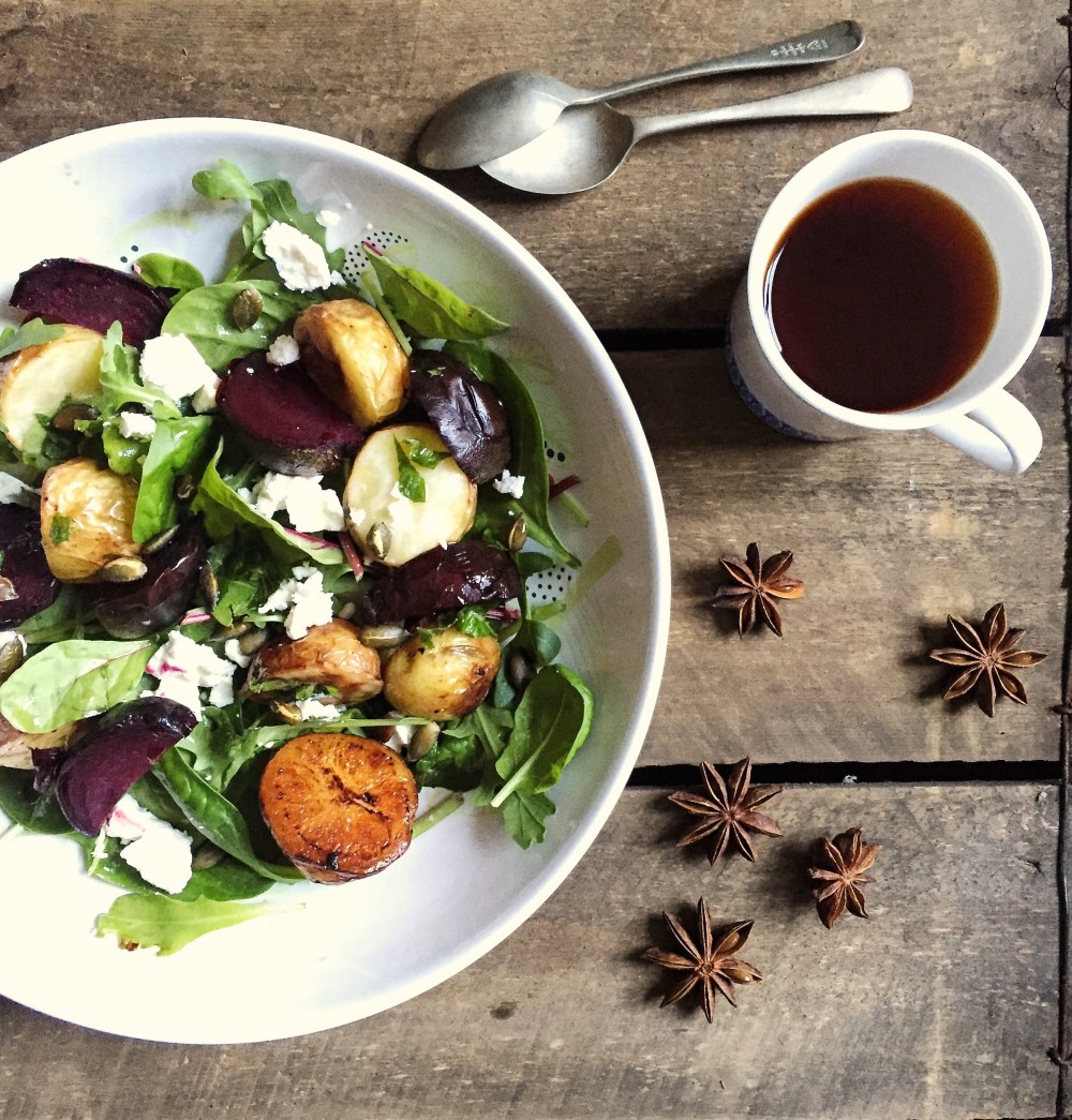 Roasted Beetroot Winter Salad