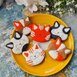 Kawaii Cat Lover Chocolate Biscuits Gift Set