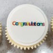 Congratulations Cupcake Topper