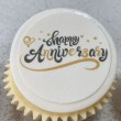 Happy Anniversary Gift Cupcake Topper