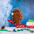 Milk Chocolate Santa Lolly
