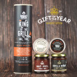 King of the Grill BBQ Rub and Sauce Gift Tube