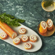 Smoked Salmon Roulade