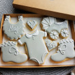 Personalised New Baby Cookie Letterbox Gift