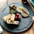 Personalised Slate British Round Board