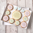 Amazing and Brave Heart Biscuits, box of 12